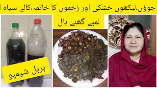 How To Make Homemade Herbal Amla reetha shikakai ShampooShampoo Banane Ka Asan Tarika [upl. by Halihs]