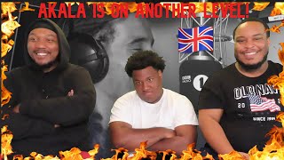 AMERICANS REACT TO UK RAP 24  AKALA  FIRE IN THE BOOTH PART 4 [upl. by Stortz]