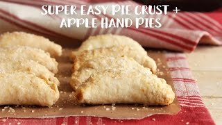 Super Easy Pie Crust  Apple Hand Pie Recipes GlutenFree GrainFree DairyFree [upl. by Custer]