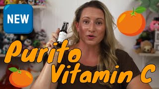 Purito Skincare 🍊🆕 New Pure Vitamin C Facial Serum Review amp How to Use [upl. by Presley125]