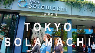 Soramachi Tokyo Walking Tour Tokyo JapanTour with Captions amp Immersive Soundソラマチ [upl. by Eidoc866]