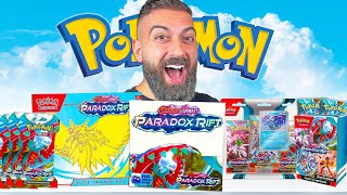 I Opened EVERY Paradox Rift Pokemon Product Ever Made [upl. by Chipman]