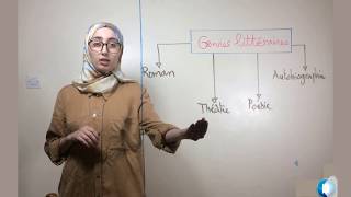 Genres littéraires  Types de textes  الأنواع الأدبية  أنواع النصوص [upl. by Araminta]