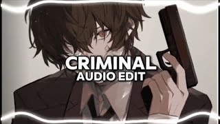 Britney Spears  Criminal Audio Edit by hymn redact [upl. by Charleen69]