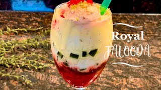 Falooda Recipe Restaurant Style  Royal Falooda Recipe by Cooking with Arooj Ahmad [upl. by Ibur]