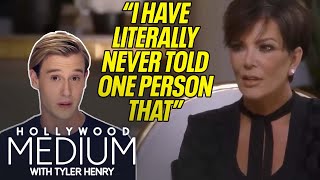 Tyler Henry Connects Kris Jenner to Robert Kardashian  Hollywood Medium  E [upl. by Yordan601]