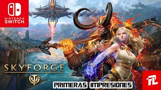 Skyforge GRATIS Nintendo Switch  Gameplay con Primeras Impresiones Español [upl. by Asaeret]