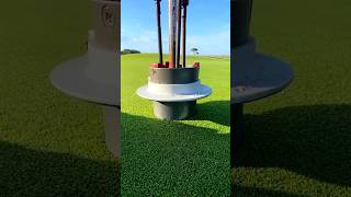 HOW GOLF HOLES ARE MADE From Design to Completionquot GOLF golf games video shorts [upl. by Nykal]