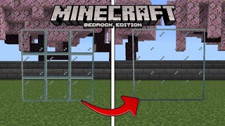 Cristales CONECTADOS para Minecraft Bedrock 121 [upl. by Ruhtracam]