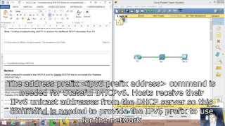10244 Lab  Troubleshooting DHCPv6 [upl. by Irafat]