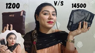 Cheap vs ExpensiveMeriumpervaiz k brushes vs Zoeva brushes review meriumpervaiz makeupbrushes [upl. by Ahtekahs]