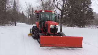 Soucy Track Grooming 2017 CrossCountry Trail Maintenance with the ST400 [upl. by Alleuqcaj]