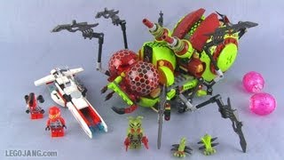 LEGO Galaxy Squad Vermin Vaporizer 70704 parts amp review [upl. by Naehgem987]