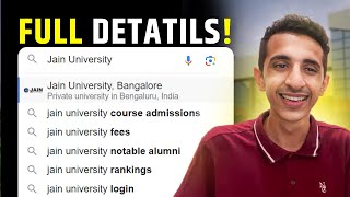 Everything about JAIN UNIVERSITY ADMISSIONS IN 1 click ✅ JAIN UNIVERSITY ADMISSION FORMS 2024 [upl. by Citron]