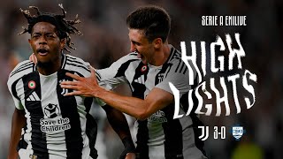 HIGHLIGHTS SERIE A  JUVENTUS 30 COMO  Mbangulas Dream Debut amp Decisive Yildiz [upl. by Elvis]