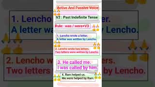 Active Passive englishgrammar active passive short viral search EnglishwithLucy [upl. by Norman]