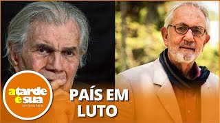 Sonia Abrão lamenta morte de Tarcísio Meira e Paulo José “Para sempre na memória” [upl. by Aneis]