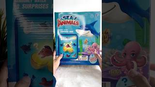 ASMR  UNBOXING A GIANT MYSTERY SEA ANIMALS SURPRISES EGGS😱 SO SATYSFYING✨ shorts [upl. by Ahsienahs34]