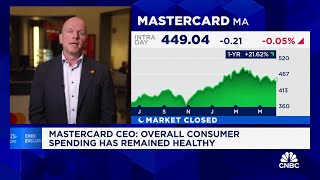 Mastercard CEO on inflation consumer spending and experiential summer trends [upl. by Tarrant888]