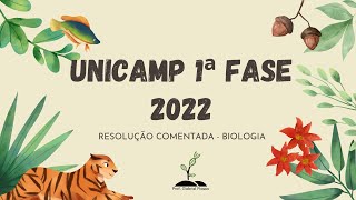 Biologia Unicamp 2022 1ª Fase  Resolução Comentada Prova QX [upl. by Sirtimed]