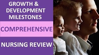 Growth amp Development Milestones and Stages COMPREHENSIVE Pediatric Nursing NCLEX Review [upl. by Naitsirc]